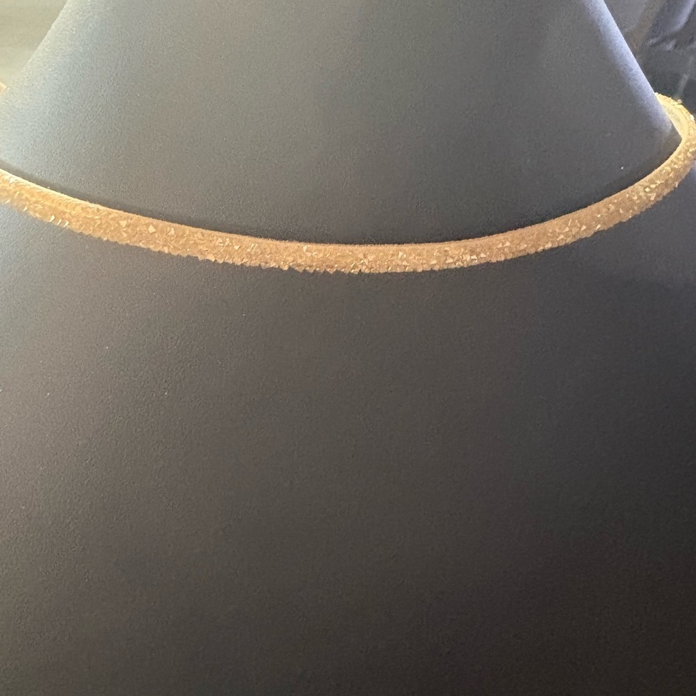 Swarovski Elegant Gold Glitter Choker Necklace - Women Jewelry
